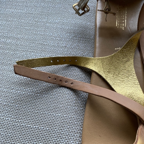 NWOT Seychelles Destiny Pink Gold Sandals Sz 9.5 - Picture 6 of 11